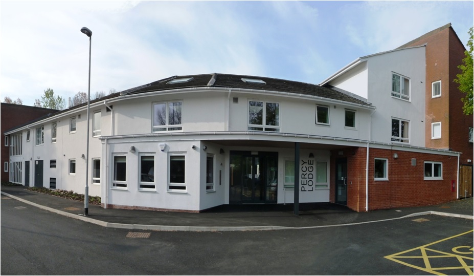 Exterior view of Percy Lodge Exterior view of Percy Lodge
