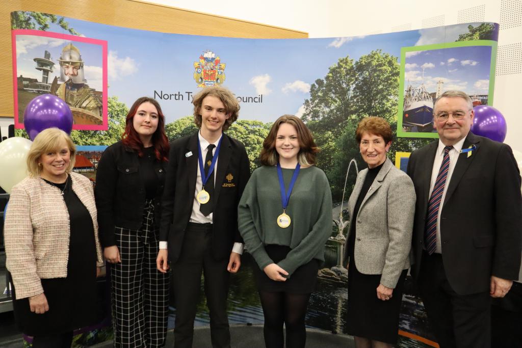 Young Mayor and Youth Parliament announcement in North Tyneside 