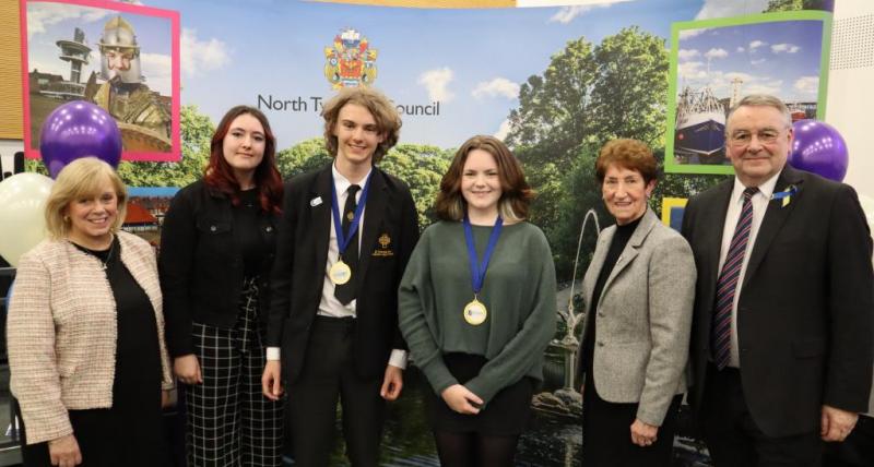 Young Mayor and Youth Parliament announcement in North Tyneside 