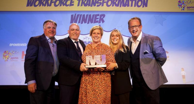 Children's Services win MJ Award